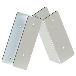 Spojka na hranol 100 x 100 mm, pozinkovaná oceľ Spojka na hranol 100 x 100 mm, pozinkovaná oceľ